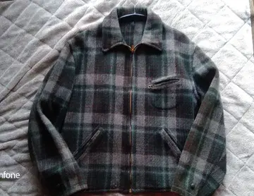 빈티지 40s 스포츠 자켓 옴브레 us 울