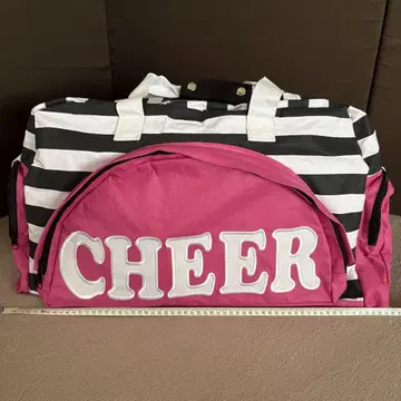 CHEER 로고 보스턴 백