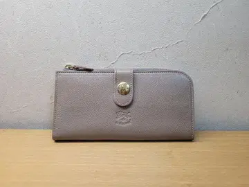 [ 미사용 새상품 ] IL BISONTE 일비종떼 장지갑 지퍼 달린