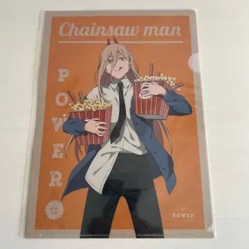 체인소 맨 전시회 클리어 파일 파워