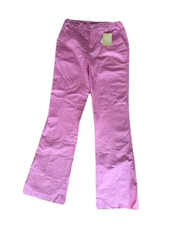 새상품 미사용 Rob casual wear 플레어 팬츠 LL 핑크