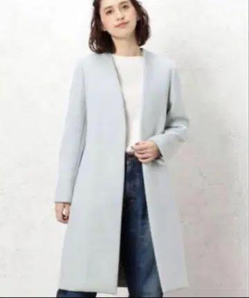 그린 라벨 릴랙싱 노카라 코트