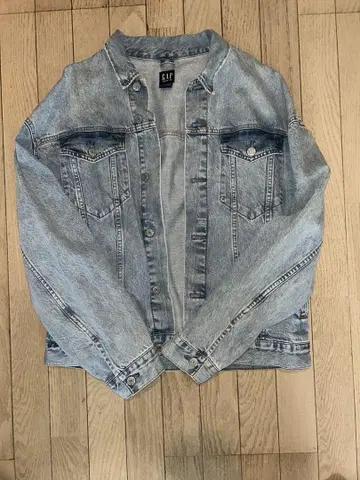 GAP 라이트 블루 데님 자켓