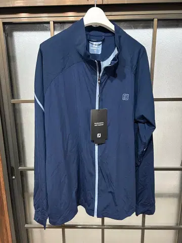 미사용 풋조이 남성용 골프 발수 긴팔 자켓 네이비 사이즈 XL