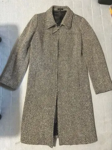 [새상품급] COMME CA ISM 울 100% 롱 코트