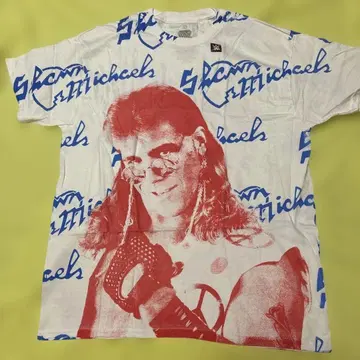 미착용 WWE 프로레슬링 T셔츠 숀 마이클스 HBK WWF L 사이즈