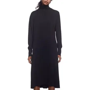 UNIQLO +J 메리노 블렌드 A라인 원피스 M 택 포함 새상품