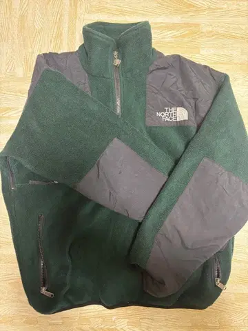 THE NORTH FACE 플리스 자켓 그린 블랙