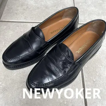 NEWYOKER [새상품급] 코인 로퍼 24.5cm 블랙