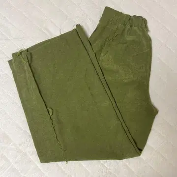 ameri 올리브 그린 와이드 팬츠 M 사이즈