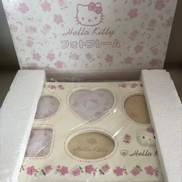 미사용 새상품 2006년 산리오 헬로키티 사진 액자 꽃