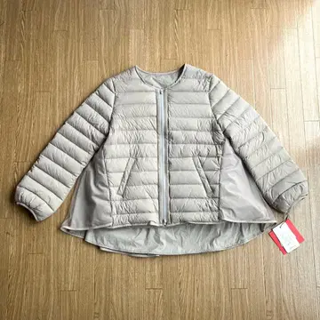 LUGIVA 백 튤 스트레치 다운 새상품 택 포함