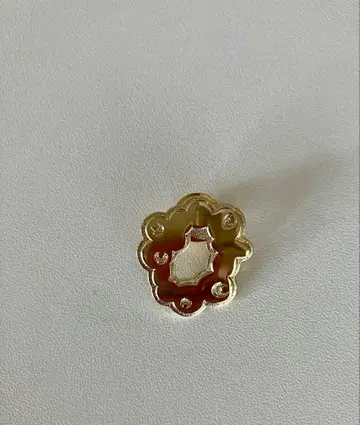 먀쿠먀쿠 금 도금 배지 리사이클 핀 배지 오사카 만박 간사이