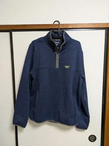 LLbean 플리스 자켓 네이비