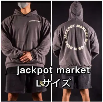 JACKPOT MARKET 잭팟 마켓 후드티 L 사이즈 2