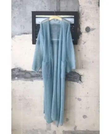 mother 모헤어 롱 가디건