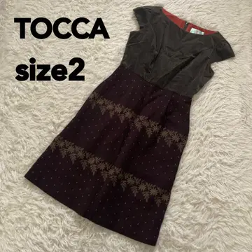 TOCCA 슬리브리스 원피스 size2