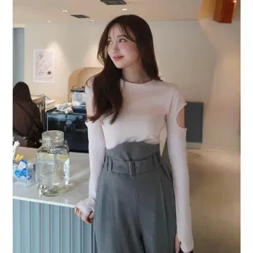 헤이영 치즈 탑 베이비 핑크