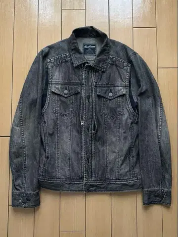 FINAL HOME 기믹 블랙 데님 자켓