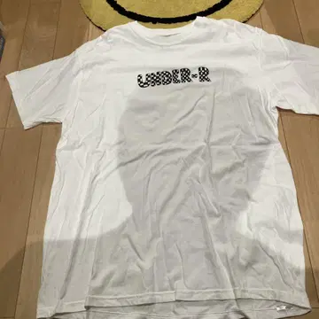 Homies UNDER-R 체크 무늬 로고 T셔츠 XL 론 헤르만
