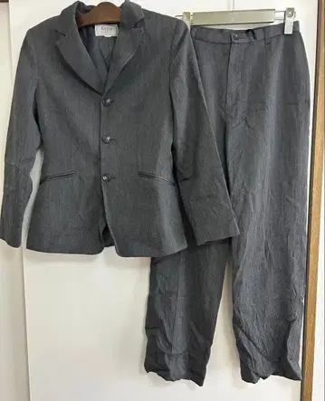 KEITH 7호 취업 정장 그레이 수트 셋업 상하의 세트