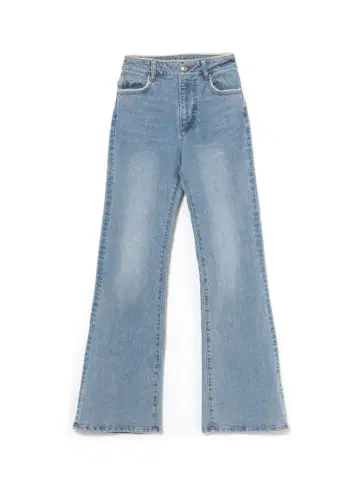 andmary Heart stitch denim light blue