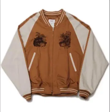 더블렛 22ss 카오스 자수 스카잔