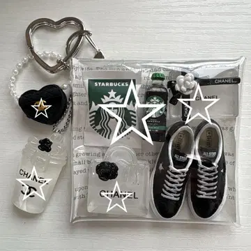 가챠 파우치 CONVERSE Allstar 블랙