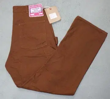 새상품 WORKERS K&TH 브라운 덕 워크 팬츠 워커즈