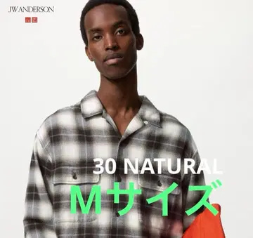 유니클로 JW ANDERSON 브러쉬드 코튼 오버 사이즈 셔츠 M