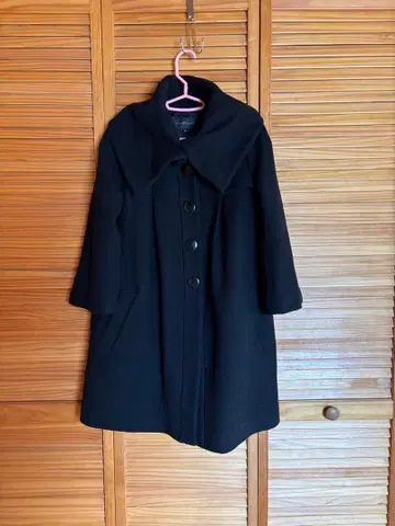 JILLSTUART 블랙 롱 코트 M