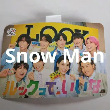 LOOK 아이돌 굿즈 FUJIYA Snow Man 미니 팝