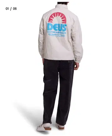 데우스 엑스 마키나 Offshore Windstopper 나일론 자켓