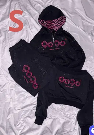 OG Logo Glitter Zip Hoodie