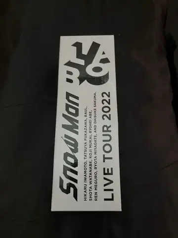 Snow Man LIVE TOUR 2022 응원봉