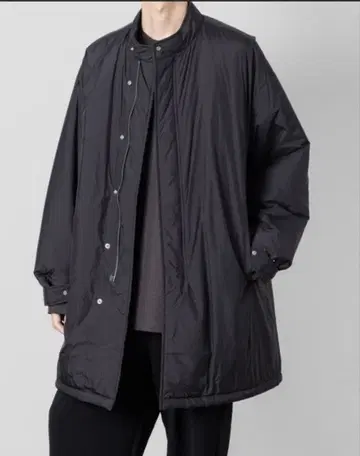 ATTACHMENT 나일론 타프타 패딩 필드 코트 2