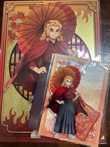 귀멸의 칼날 교마후 렌고쿠 쿄쥬로 아크릴 스탠드 클리어 파일