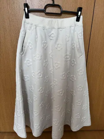 MARY QUANT 자카드 프릴 스커트