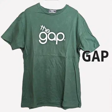 GAP 그린 소문자 로고 T셔츠 레트로 90년대 레어