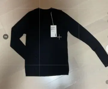 MUJI 여성 강연 코튼 니트 긴팔 풀오버