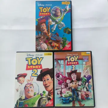 [ 픽사 ] 토이 스토리 DVD ( 1,2,3 ) 3작품 세트 렌탈업