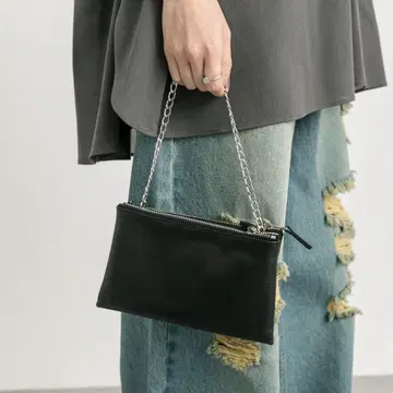 RIVE DROITE 가죽 멀티 미니백