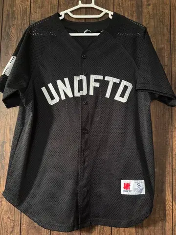 UNDFTD 반팔 셔츠 블랙 S 등번호 5