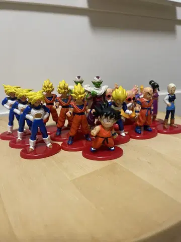 드래곤볼 피규어 세트 16체