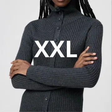 유니클로 U 메리노 블렌드 하이넥 가디건 XXL UNIQLO U