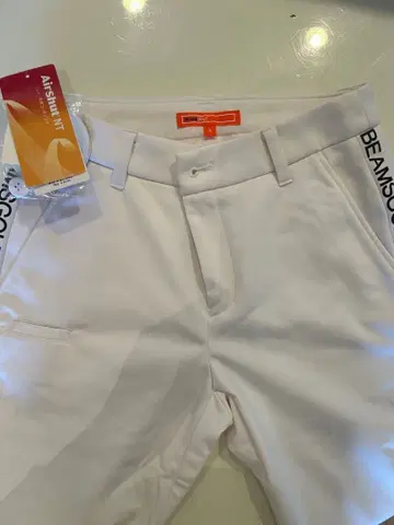 BEAMS AirShut NT 여성 팬츠 S 화이트