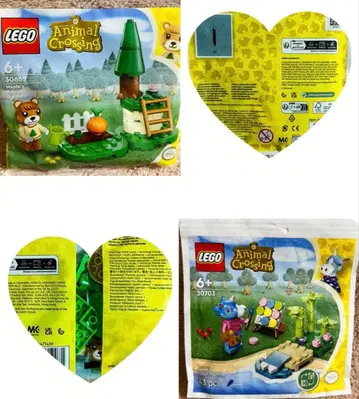 레고 LEGO 동물의 숲 2세트 30662 & 30703 미개봉 새상품