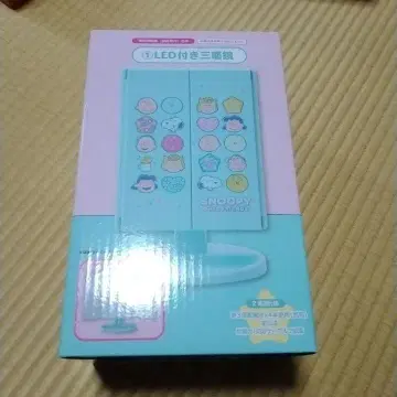 스누피 복권 LED 부착 삼면경