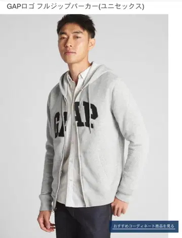 GAP 지퍼 후드티