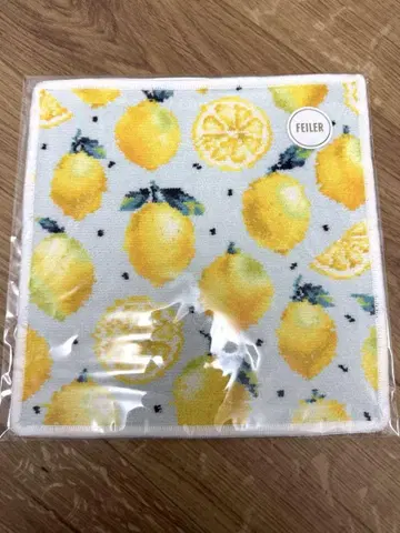 페이러 라브라리 바이 페이러 레몬 도트 손수건 타월